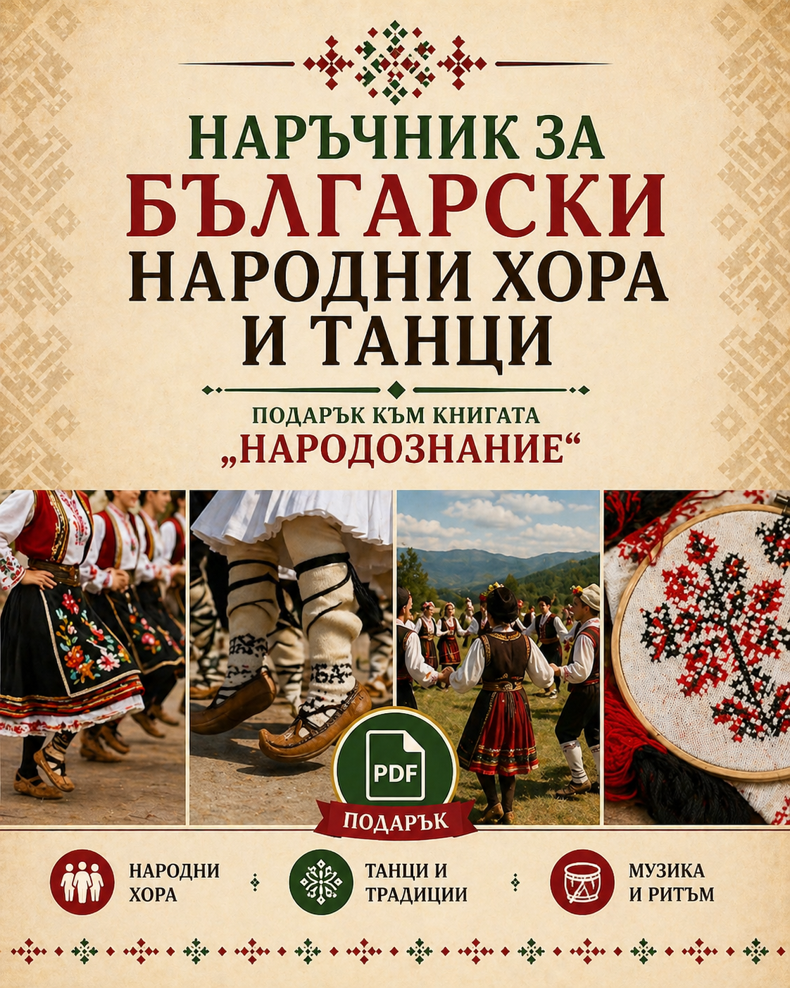 PDF бонус – Наръчник за български народни хора и танци