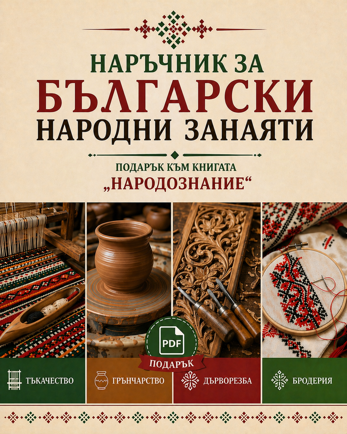 PDF бонус – Наръчник за български народни занаяти